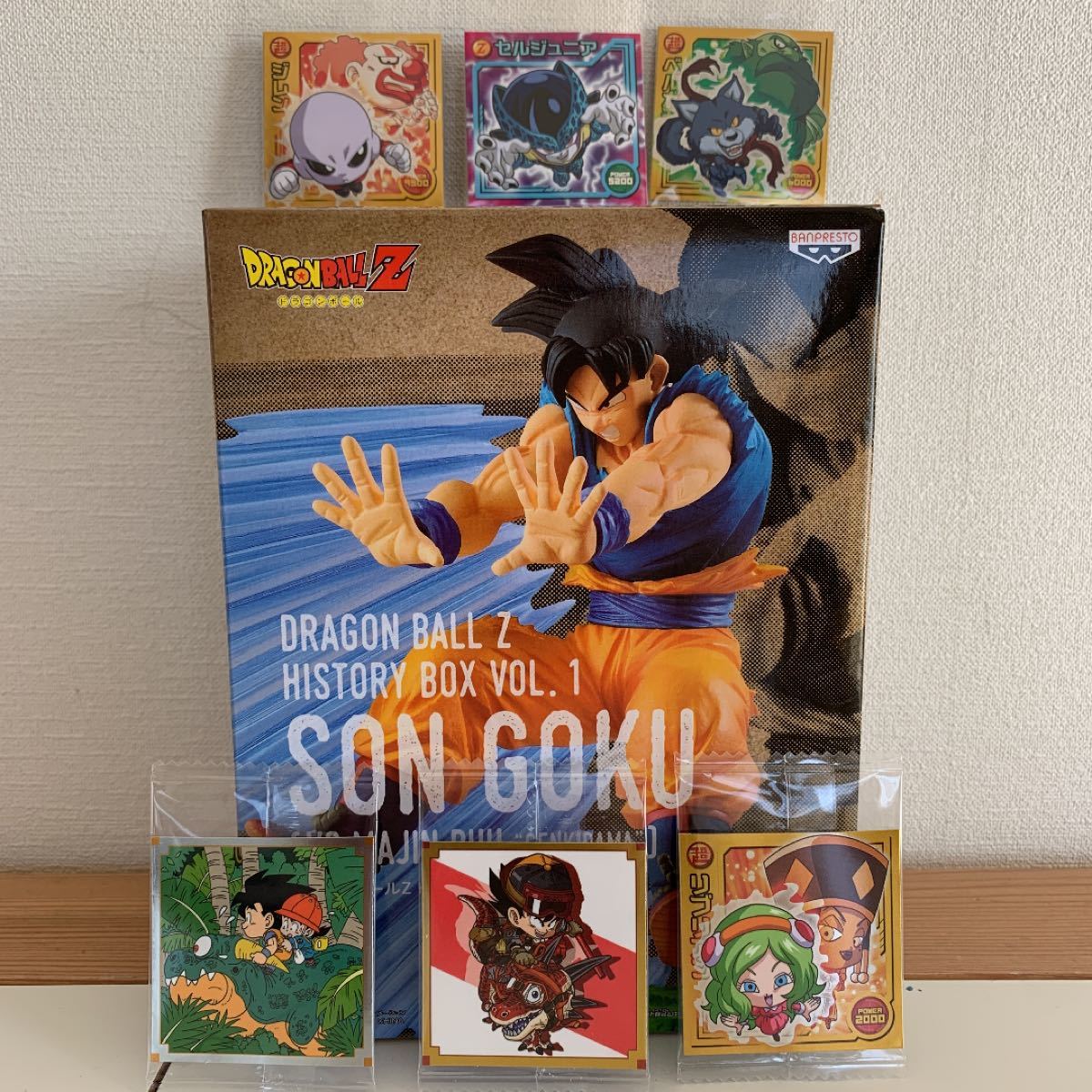 孫悟空 「ドラゴンボールZ」 History Box vol 1 シール付き 孫悟空 「ドラゴンボールZ」 History Box vol 1 シール付き