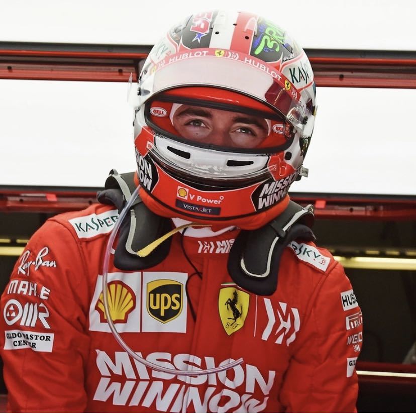 F1 フェラーリ シャルル・ルクレール 2019 JAPAN GP 10/11実使用 F1 フェラーリ シャルル・ルクレール 2019 JAPAN GP 10/11実使用