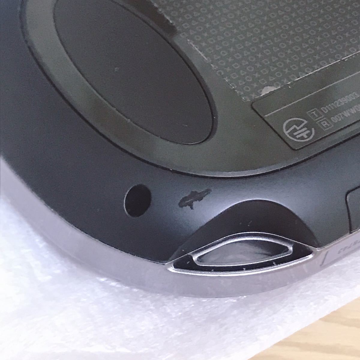 PlayStation Vita Wi‐Fiモデル　本体　クリスタル・ブラック　PCH-1000 ZA01 ブラック SONY