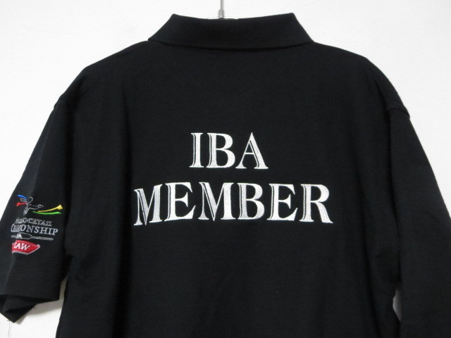 IWA 国際バーテンダー協会 セール特価品 円高還元 ポロシャツ 2011ポーランドワルシャワ大会 非売品 協会員限定