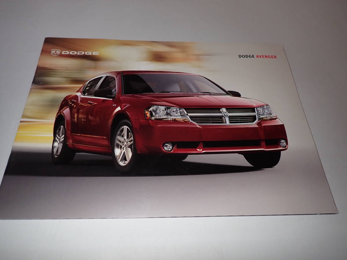 * Dodge [ Avenger DODGE AVENGER] catalog /2007 year 6 month / various origin table attaching / postage 198 jpy 