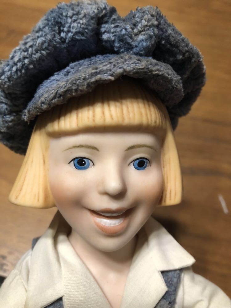 送料込 FRANKLIN HEIRLOOM DOLL DUTCH BOY PAINT ダッチボーイ フィギュア アンティーク ビンテージ 人形 ドール_画像6