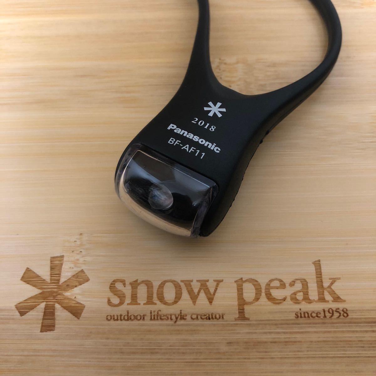 スノーピーク   LEDネックライト パナソニック　snow peak Panasonic