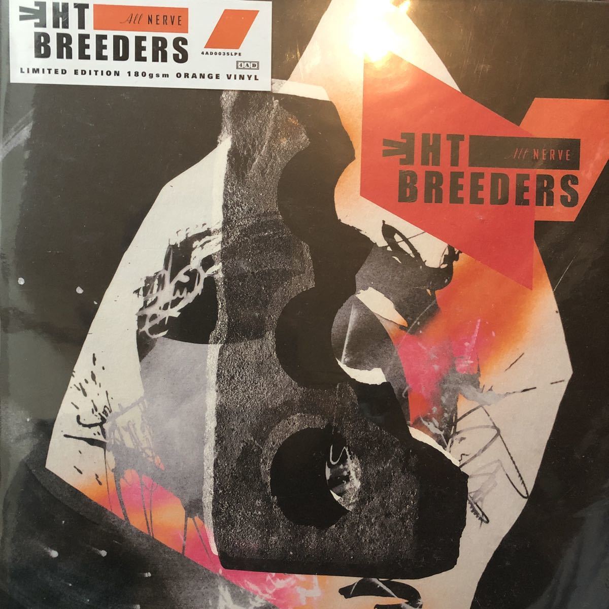 【新品 未聴品】The Breeders / all nerve LP Orange Coloured Vinyl 限定版 Pixies Nirvana_画像1