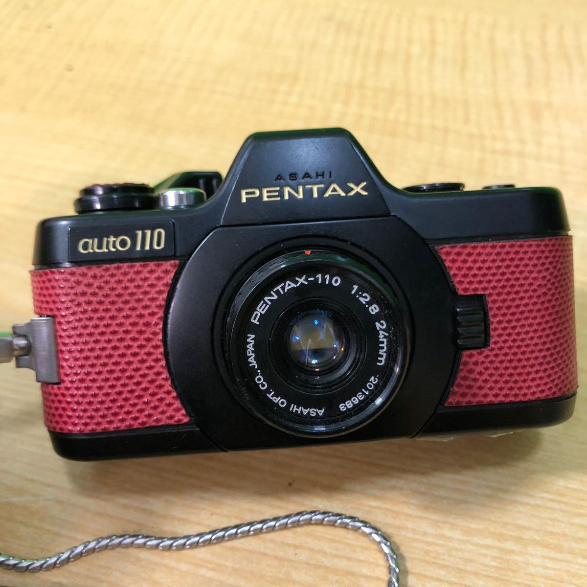 PENTAX ペンタックス ASAHI Auto 110 フィルムカメラ 1:2.8 24mm 動作未確認品！！_画像1
