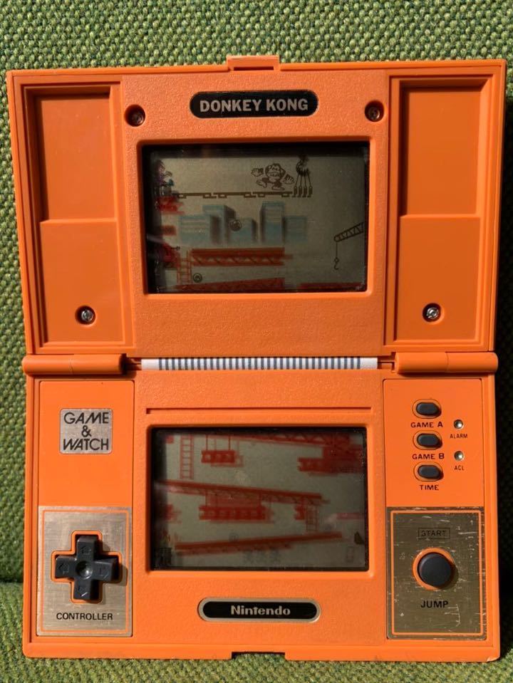 【送料無料】任天堂 Nintendo ゲームウォッチ GAME&WATCH ドンキーコング DONKEY KONG DK-52【動作品】_画像1