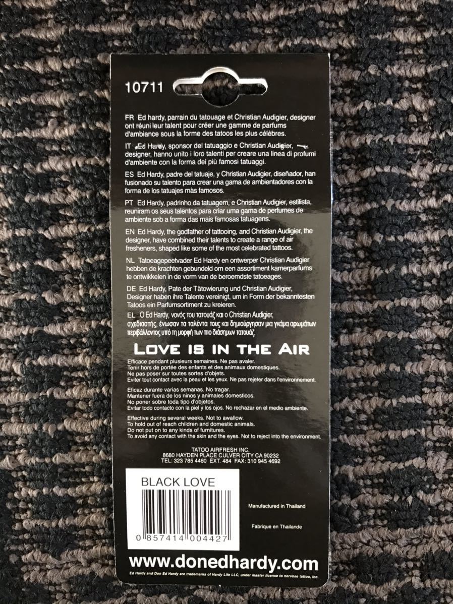  новый товар нераспечатанный Ed Hardy воздушный свежий na-Black Love