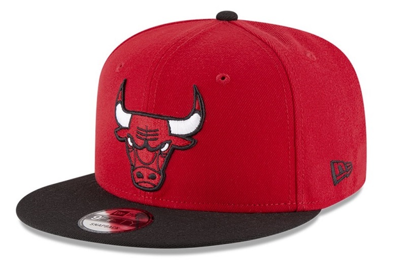 cap-81 ニューエラ キャップ NEW ERA NBA Chicago Bulls 9FIFTY SNAPBACK CAP 帽子 レッド_画像1
