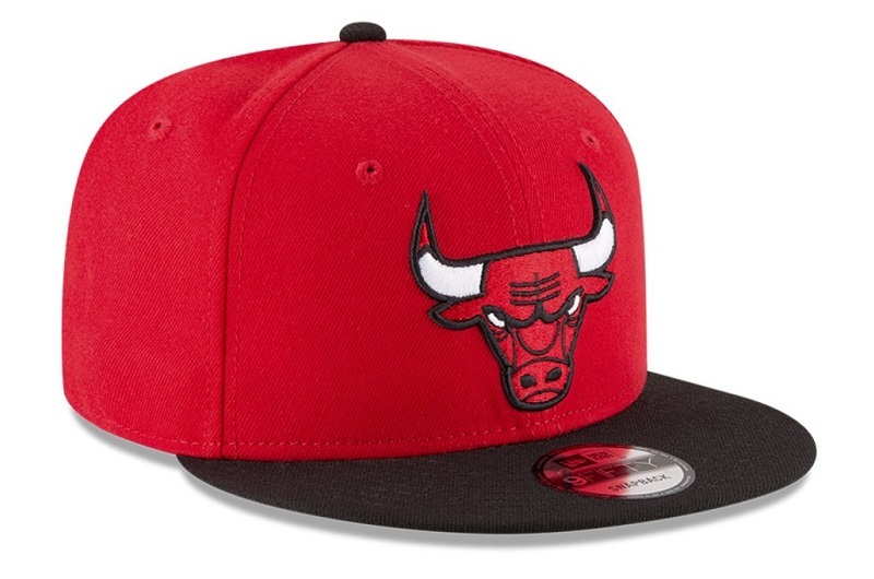 cap-81 ニューエラ キャップ NEW ERA NBA Chicago Bulls 9FIFTY SNAPBACK CAP 帽子 レッド_画像3