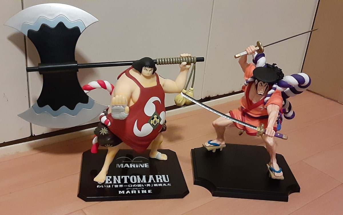 Paypayフリマ 早い者勝ち One Piece フィギュア ワンピースフィギュア 戦桃丸 おでん 2体