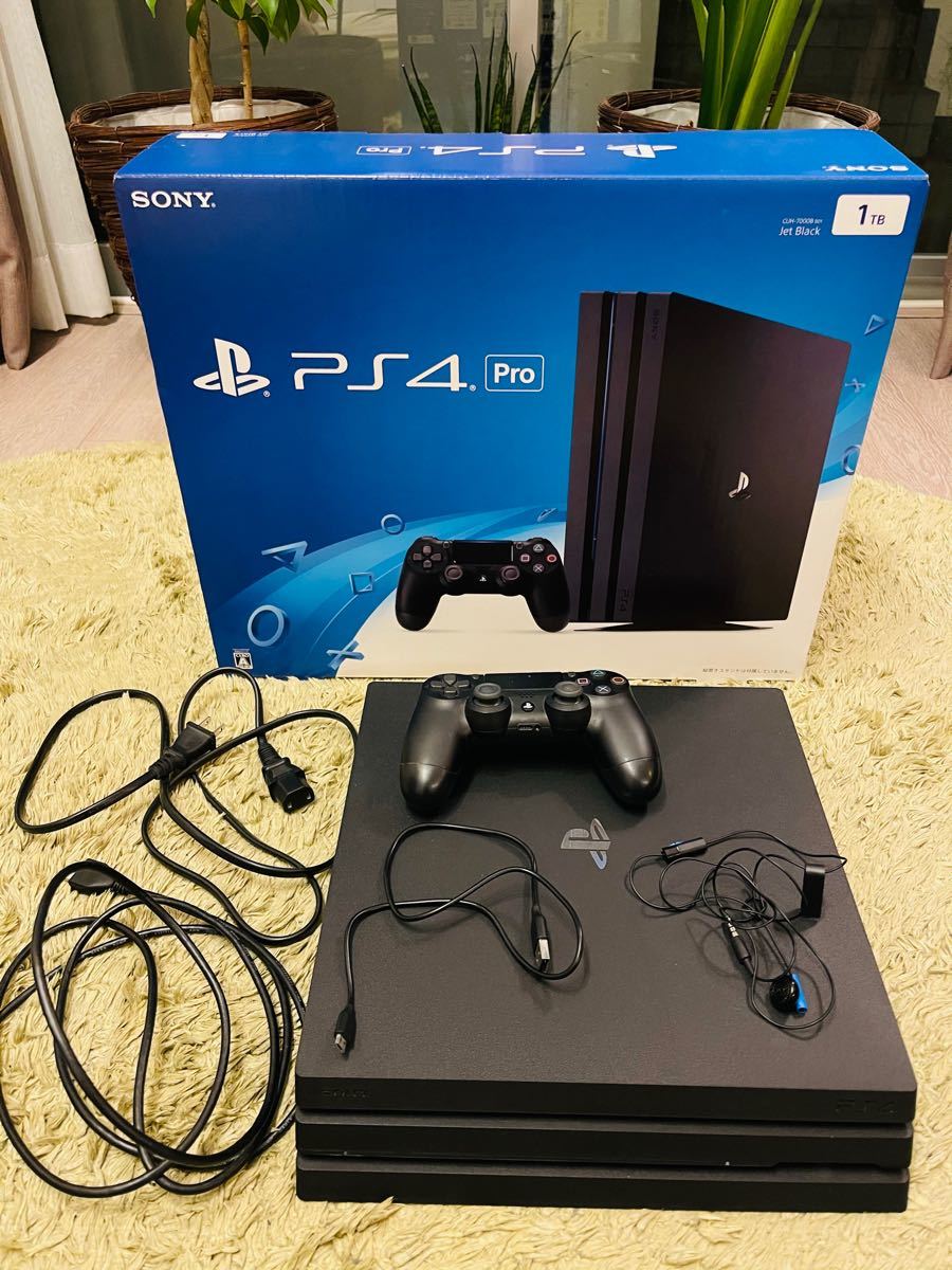 PlayStation 4 Pro PS4 Pro1TB SSD換装済み P.T.入りCUH-7200B01