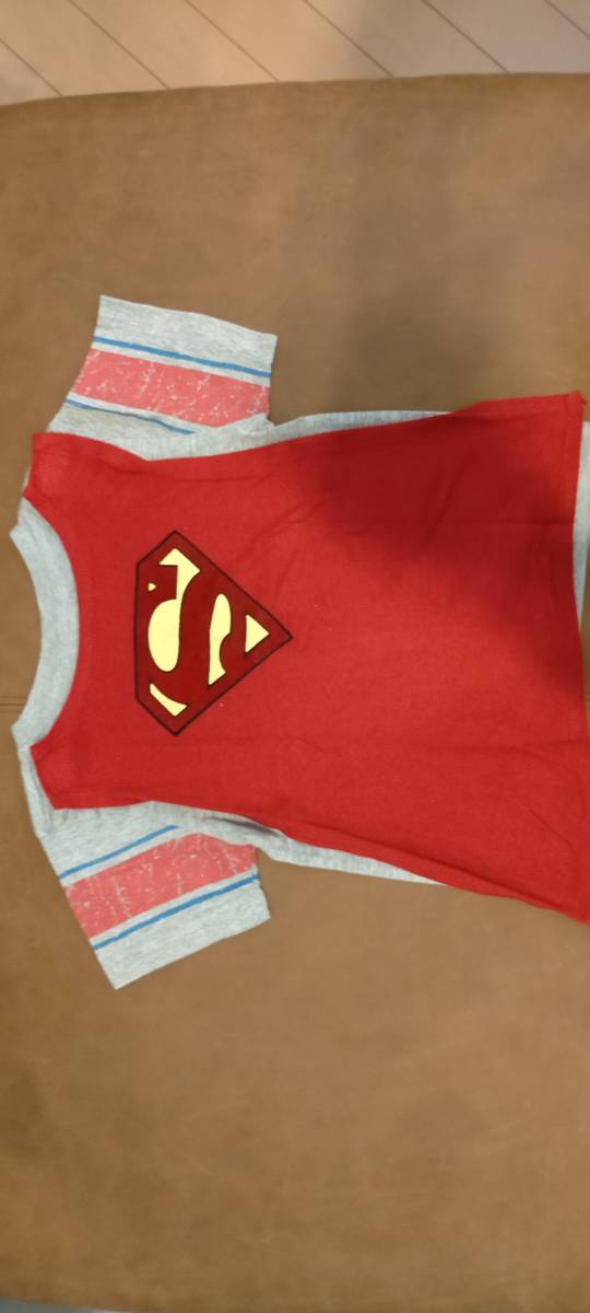 スーパーマン　Tシャツ　2歳用　子供用　ハロウィン_画像2