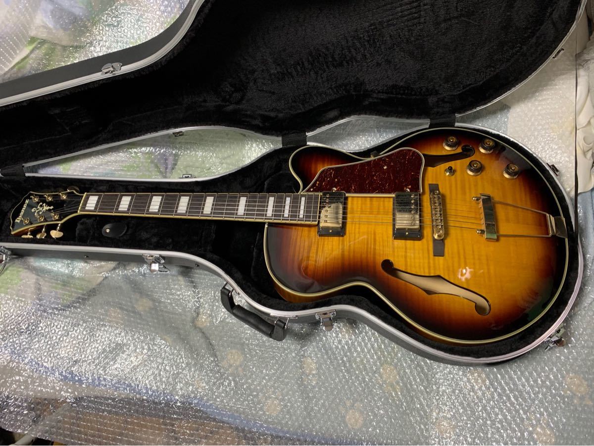 Ibanez アイバニーズ AF-95FM-AYS フルアコ ジャズギター 超美品 ハードケース付