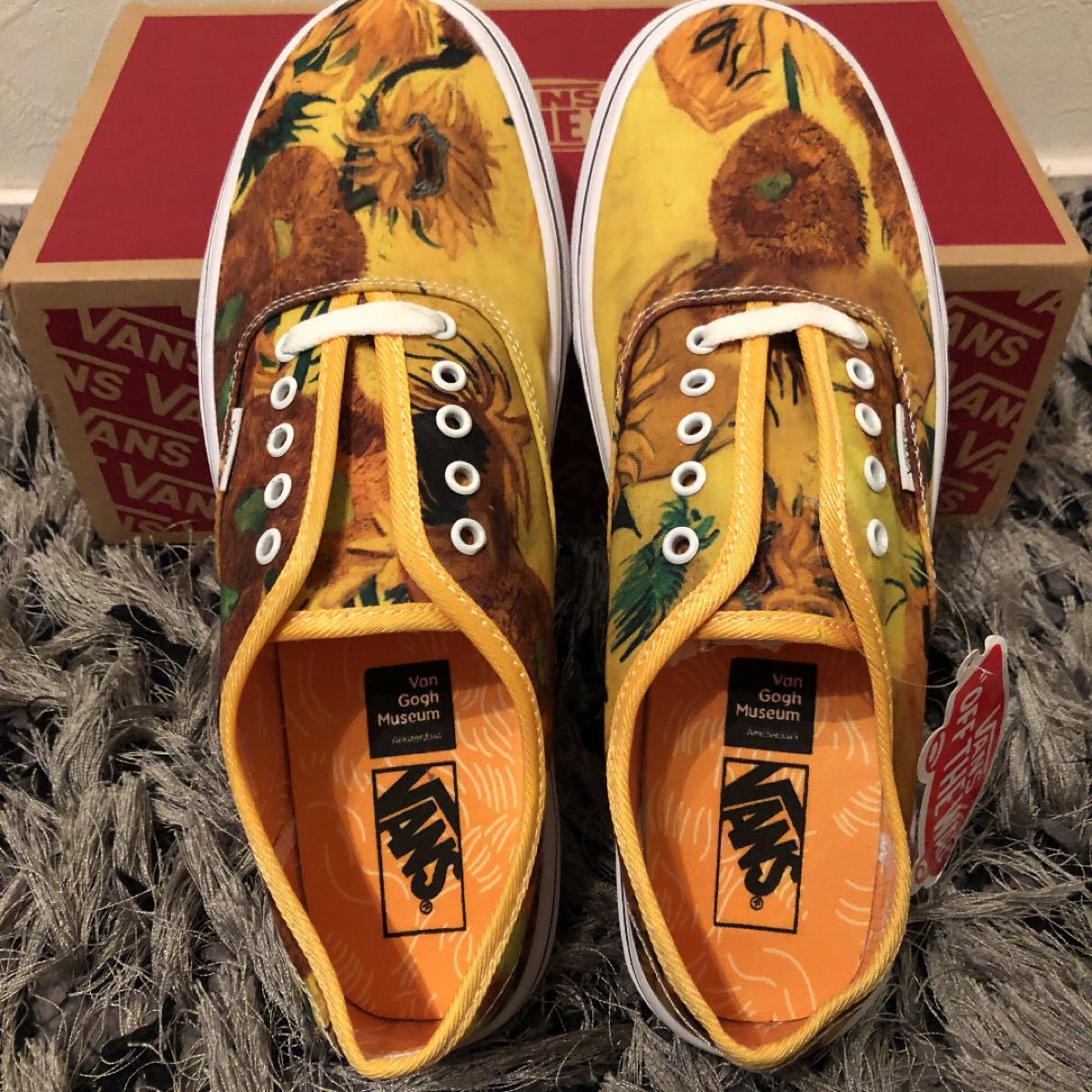 VANS ゴッホ コラボ ひまわり authentic 28cm｜PayPayフリマ