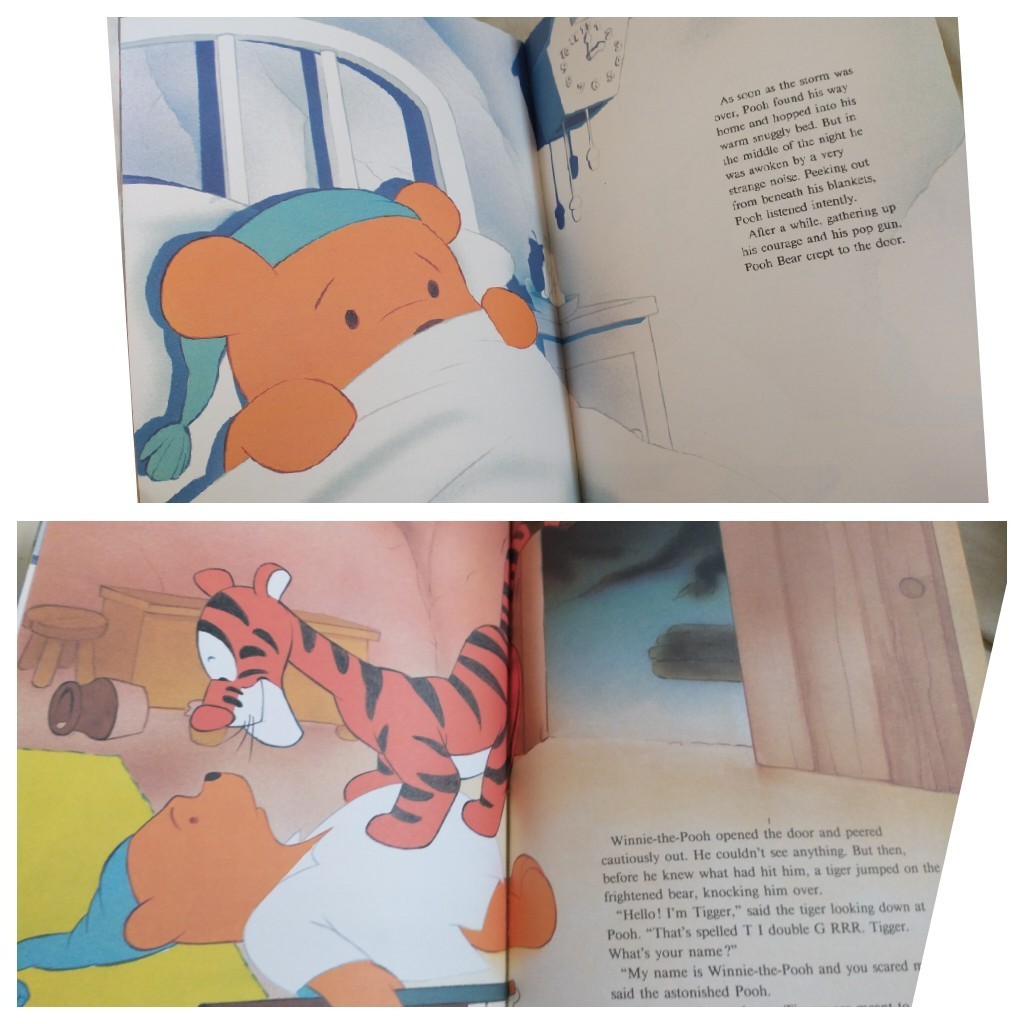 Disney 絵本 “Winnie the  Pooh” ハードカバー 中古洋書 