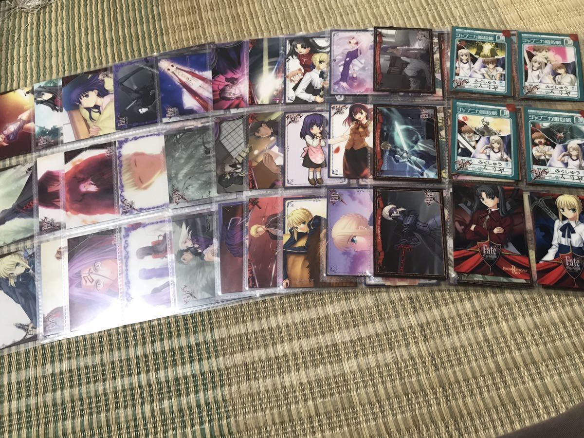 Fate/stay night FACT CARD フルコンプ とバインダー付き