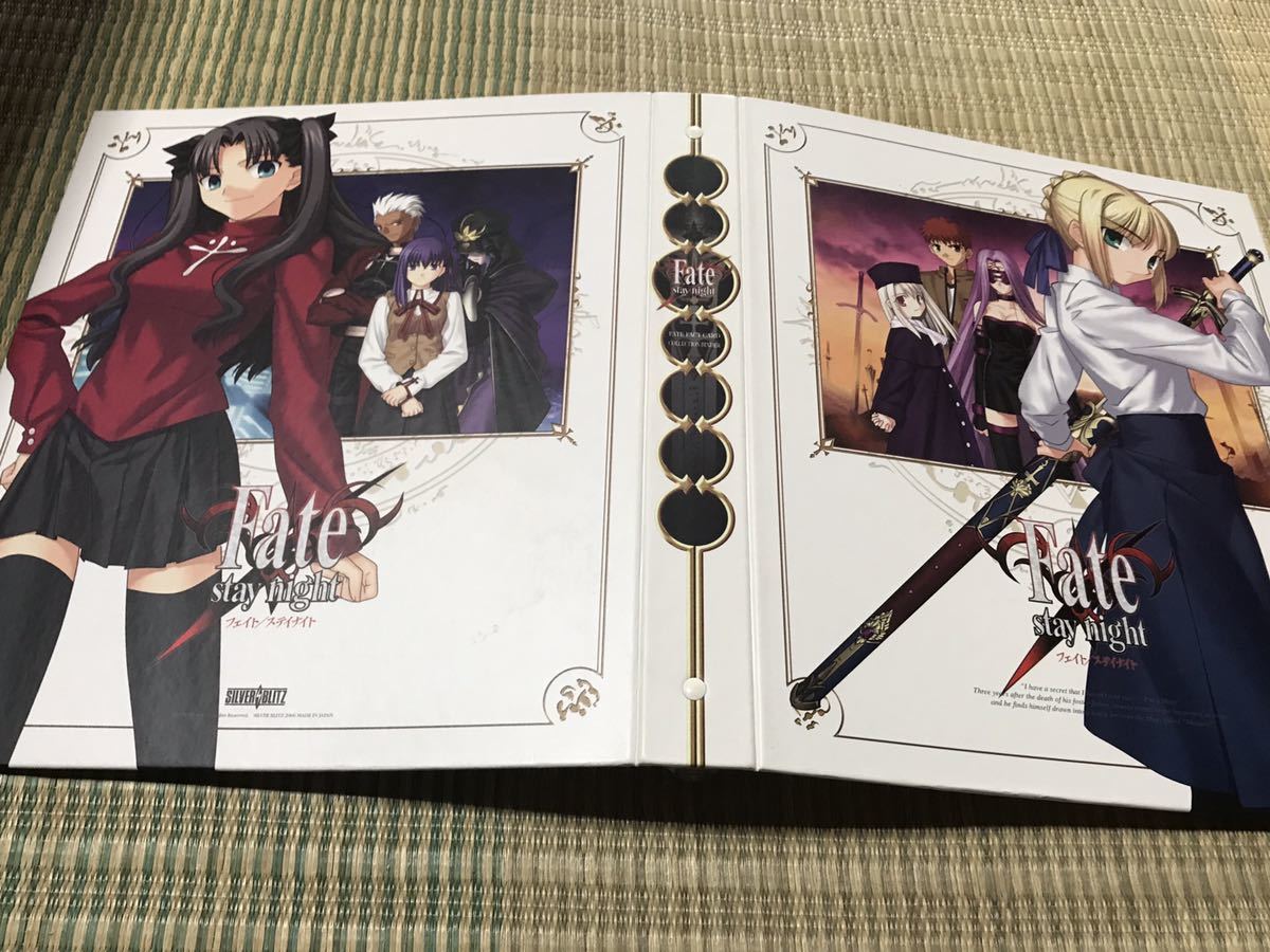 Fate/stay night FACT CARD フルコンプ とバインダー付き