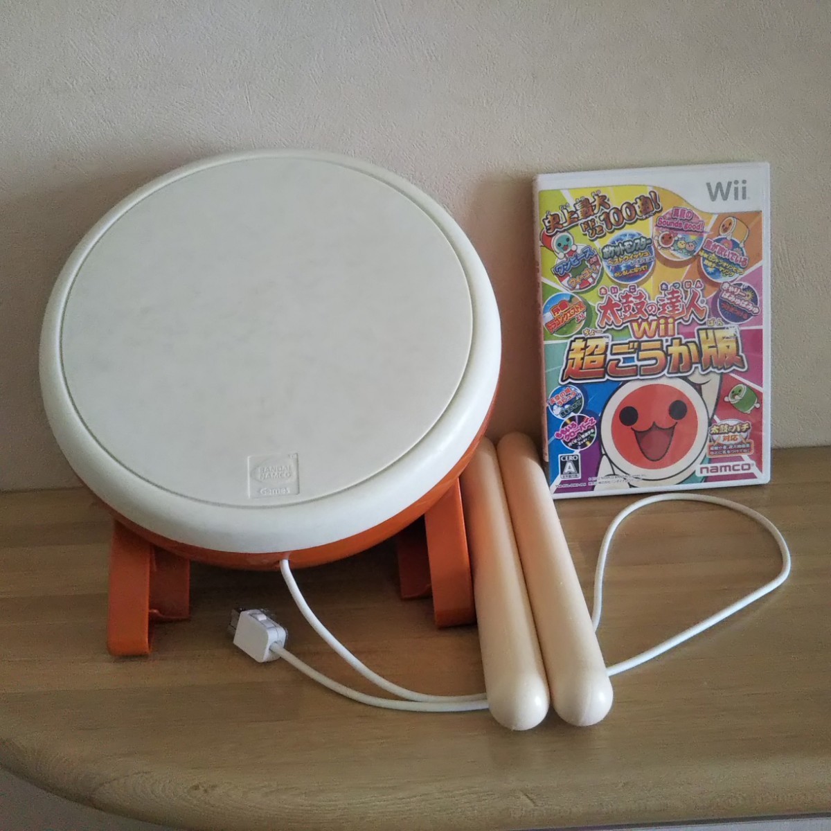 Paypayフリマ 太鼓の達人 超豪華版 太鼓付き Wii