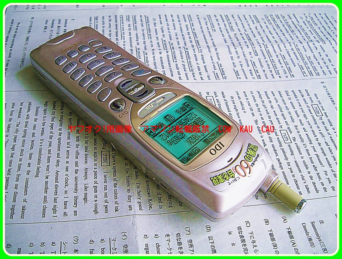 ◆　 редкий 　... пластинка 　 ретро 　 сотовый 　 макет 　IDO  Kyocera 　C102K　 поиск 　 телефон 　...　 образец  　 образец  　１９ 90е 　 редкость  