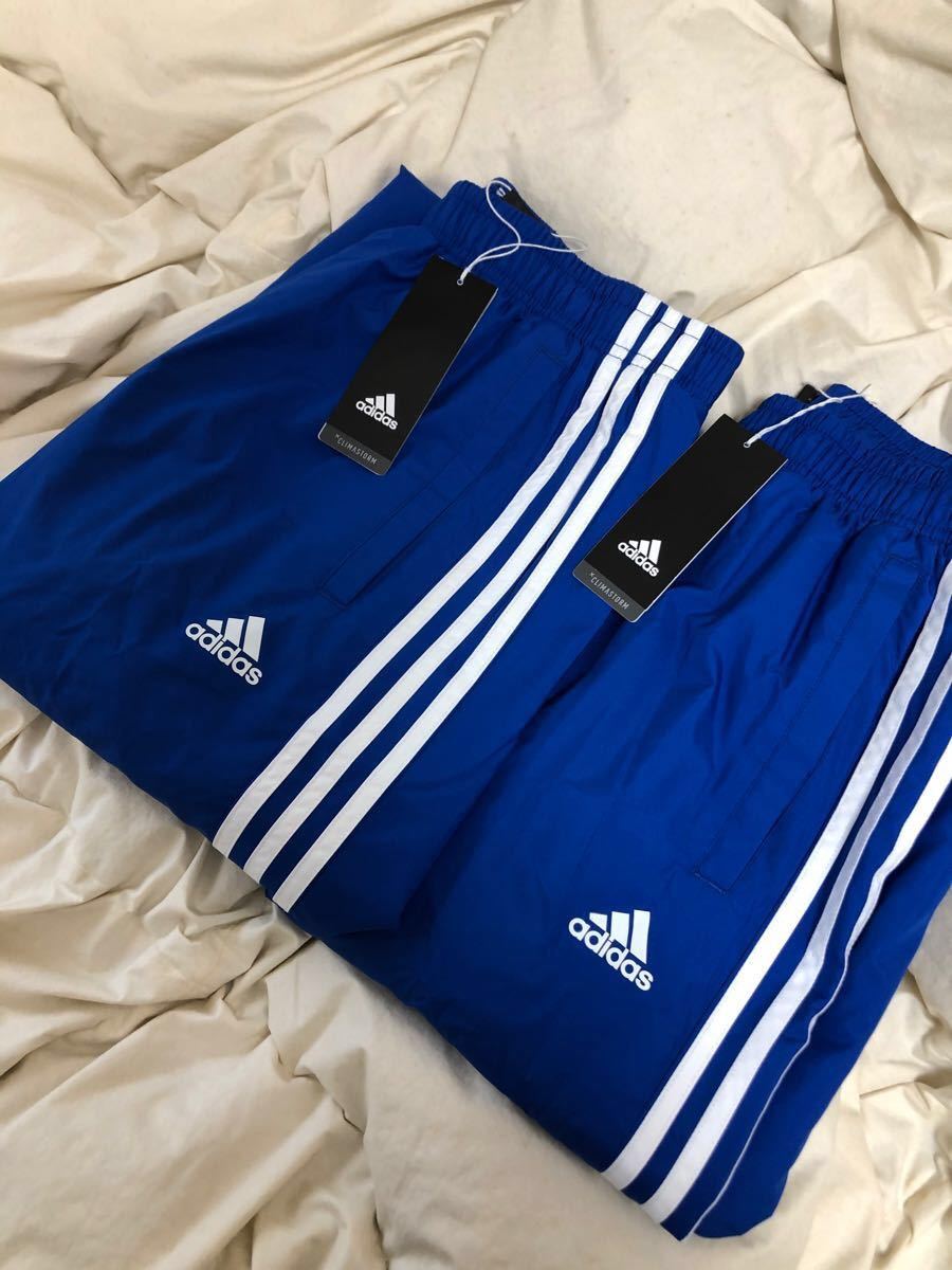 Paypayフリマ 未使用 Adidas アディダス 3本線 ジャージ下 ジャージパンツ ナイロンパンツ 2本セット