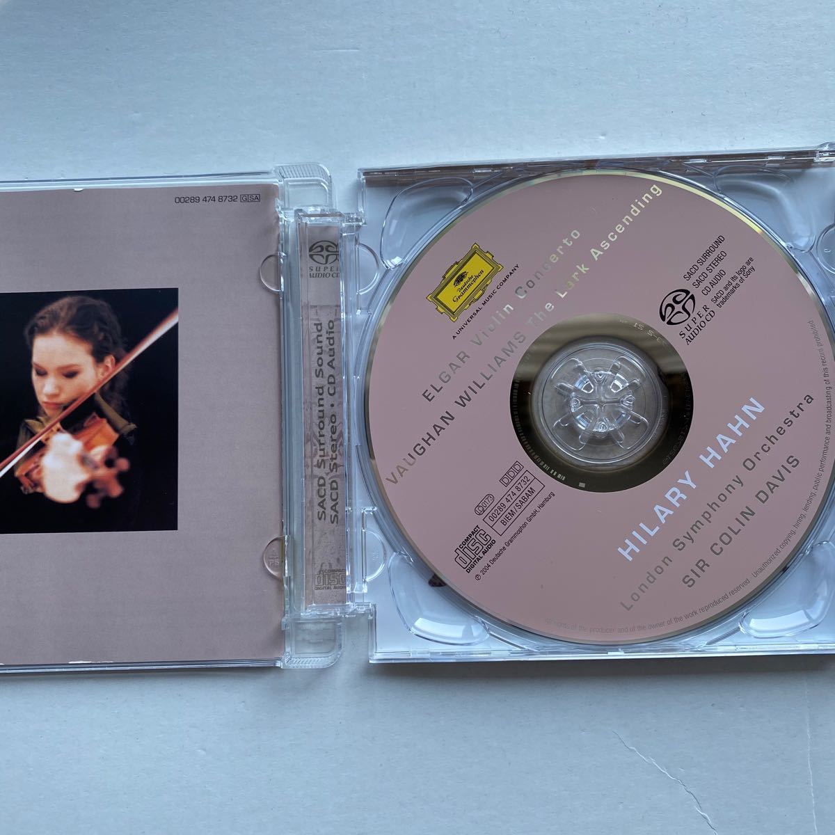 ヒラリー・ハーン　SACD エルガー:ヴァイオリン協奏曲