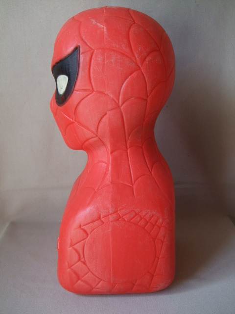 1970s Vintage / The AMAZING SPIDER-MAN BANK копилка / подлинная вещь / американский производства / царапина есть / редкий товар / Ame - Gin g Человек-паук 