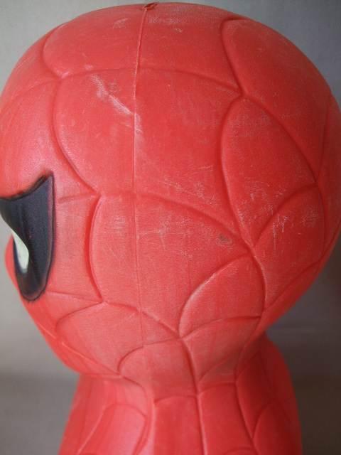 1970s Vintage / The AMAZING SPIDER-MAN BANK копилка / подлинная вещь / американский производства / царапина есть / редкий товар / Ame - Gin g Человек-паук 