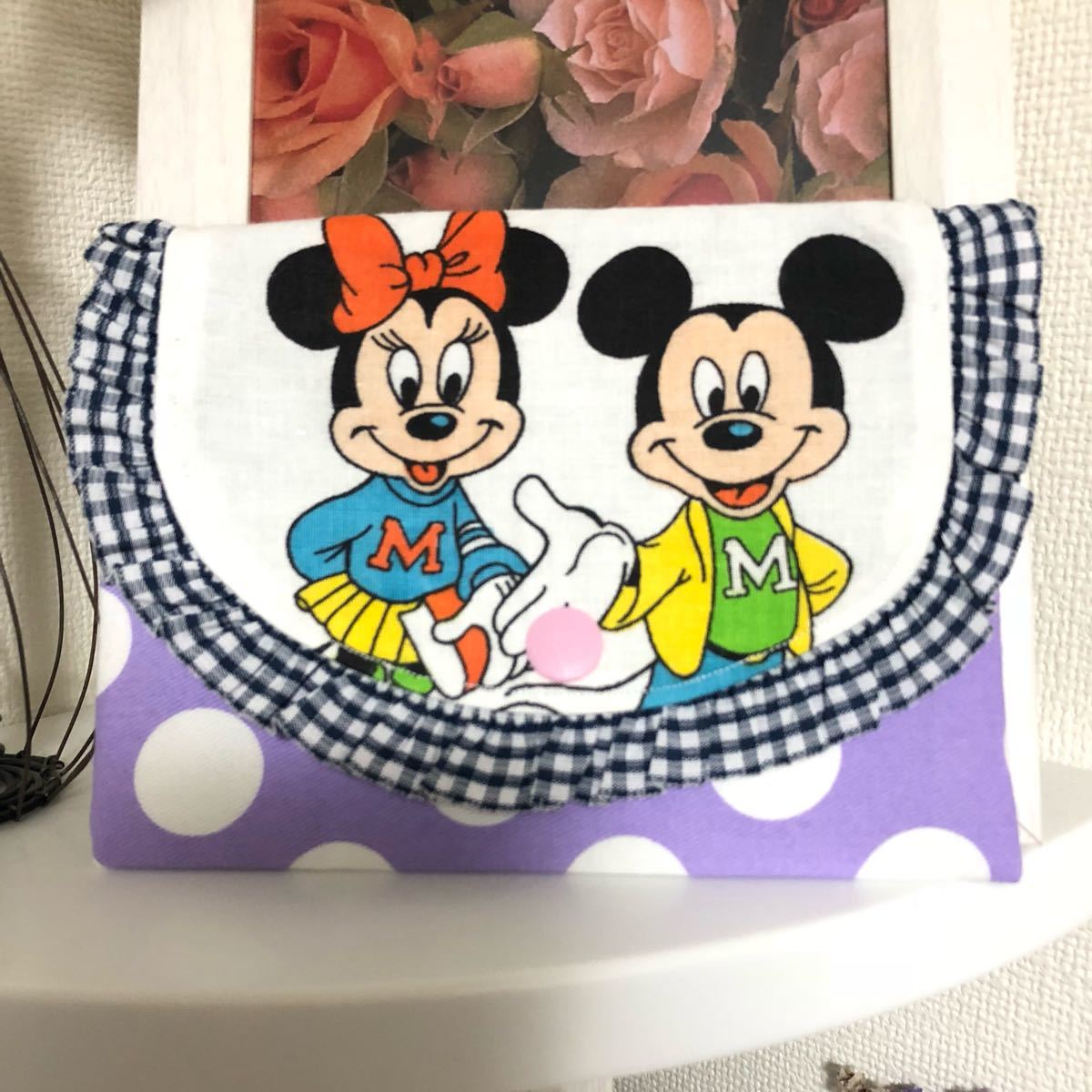Paypayフリマ ミキミニ ミニー ミッキー ハンドメイドポーチ ハンドメイド ポーチ Paypayフリマ ミキミニ ミニー ミッキー ハンドメイドポーチ ハンドメイド ポーチ