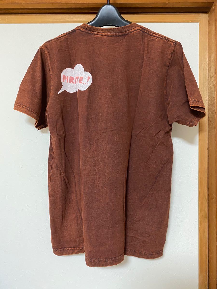 新品未使用　PIRATE パイレーツ　Ｍサイズ　茶色　プリントTシャツ