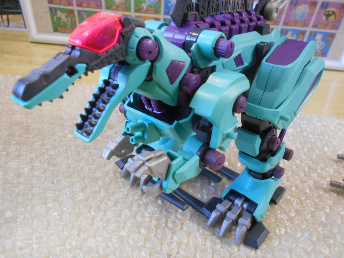 ゾイド ZOIDS ダークスパイナー(スピノサウルス型) EZ-060 組立済み