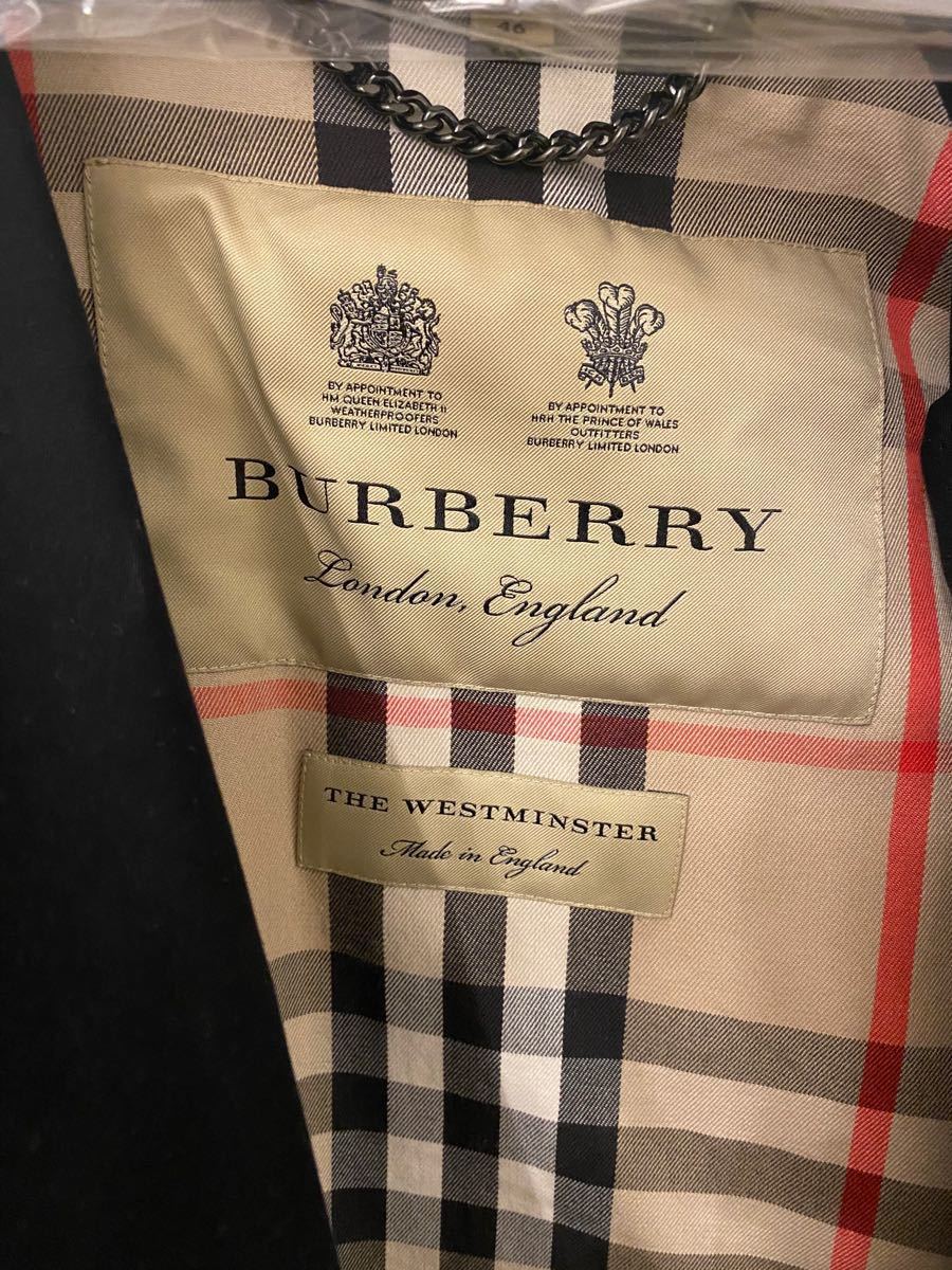 バーバリー トレンチコート ウエストミンスター 黒 BURBERRY バーバリー トレンチコート ウエストミンスター 黒 BURBERRY