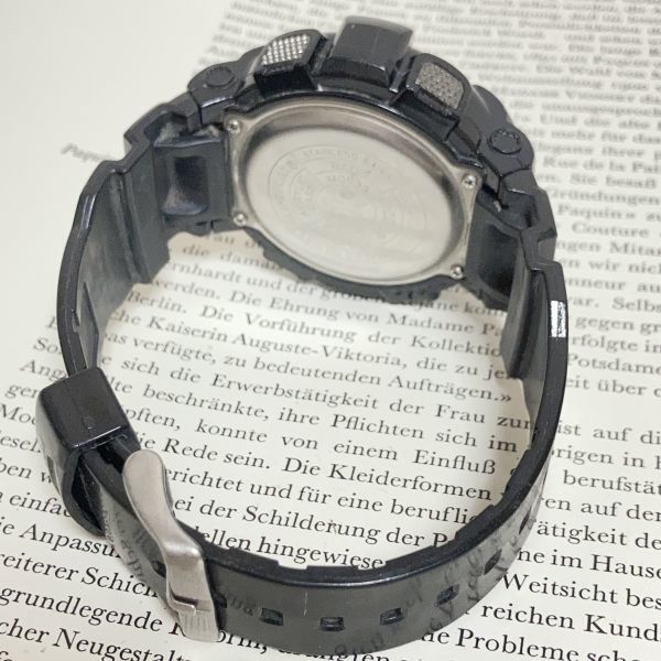 ★ ARMITRON 多機能 デジタル メンズ 腕時計 ★ アーミトロン アラーム クロノ タイマー ブラック 稼動品 F3761_画像8