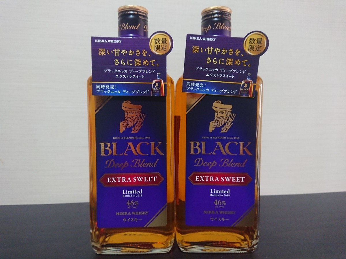 ブラックニッカ ディープブレンド エクストラスイート ニッカウイスキー 700ml 2本セット【終売品】