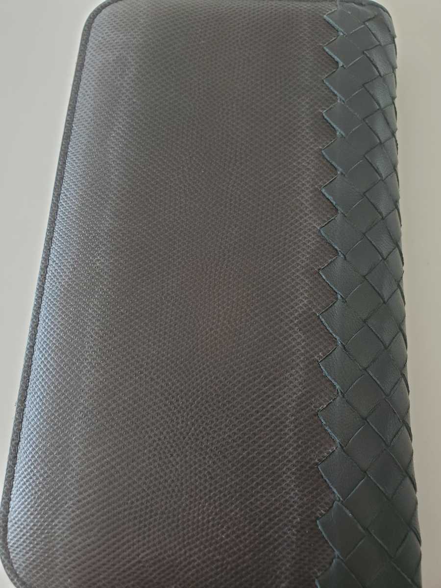 美品】【送料無料】BOTTEGA VENETA ボッテガヴェネタ 長財布 ラウンド