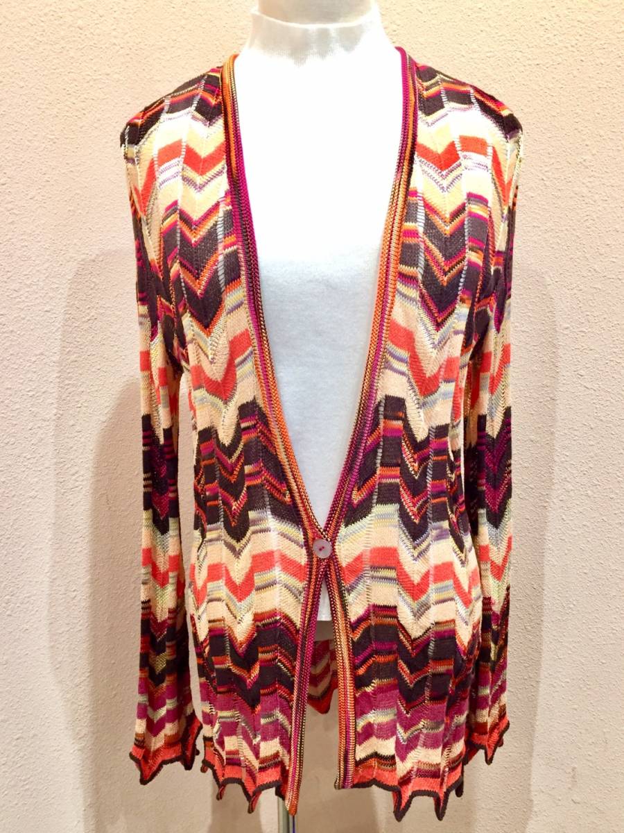 180168 MISSONI ミッソーニ レディース カーディガン チュニック丈