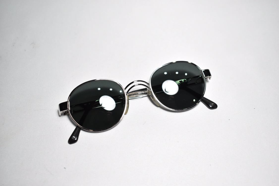 VINTAGE хорошая вещь [EMPORIO ARMANI/ Emporio Armani ]023-S полный обод раунд type Boston солнцезащитные очки Италия производства Vintage б/у одежда очки 