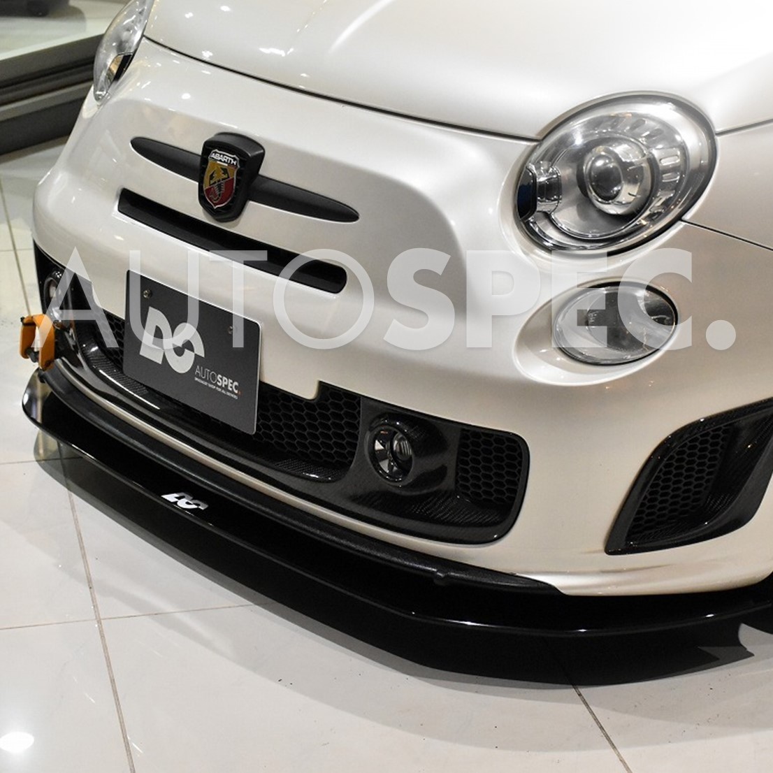 AS フロントリップ アンダースポイラー ABARTH 500 595 シリーズ3 S3