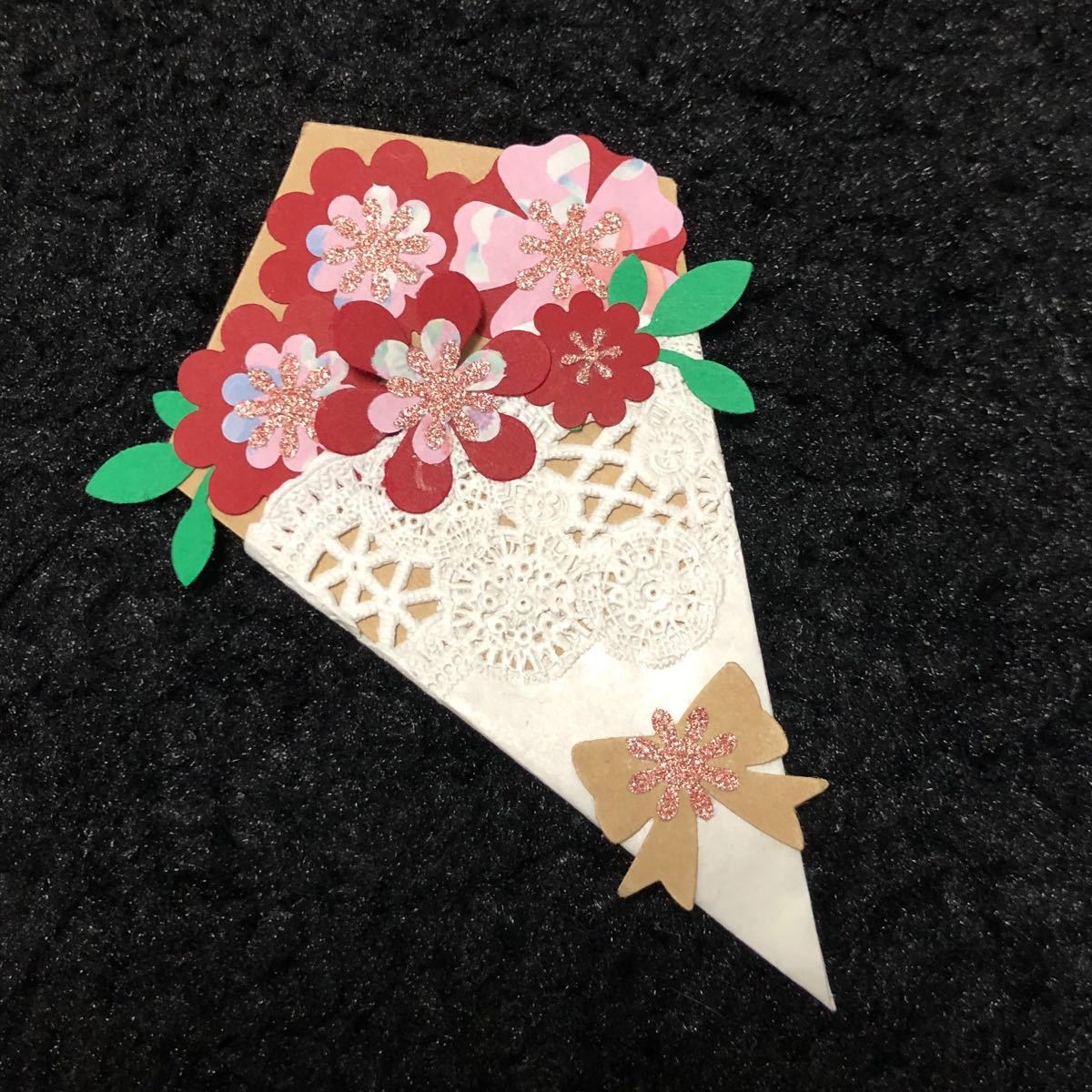 Paypayフリマ クラフトパンチ アレンジ 花束 メッセージカード コメントカード 2個セット Paypayフリマ クラフトパンチ アレンジ 花束 メッセージカード コメントカード 2個セット