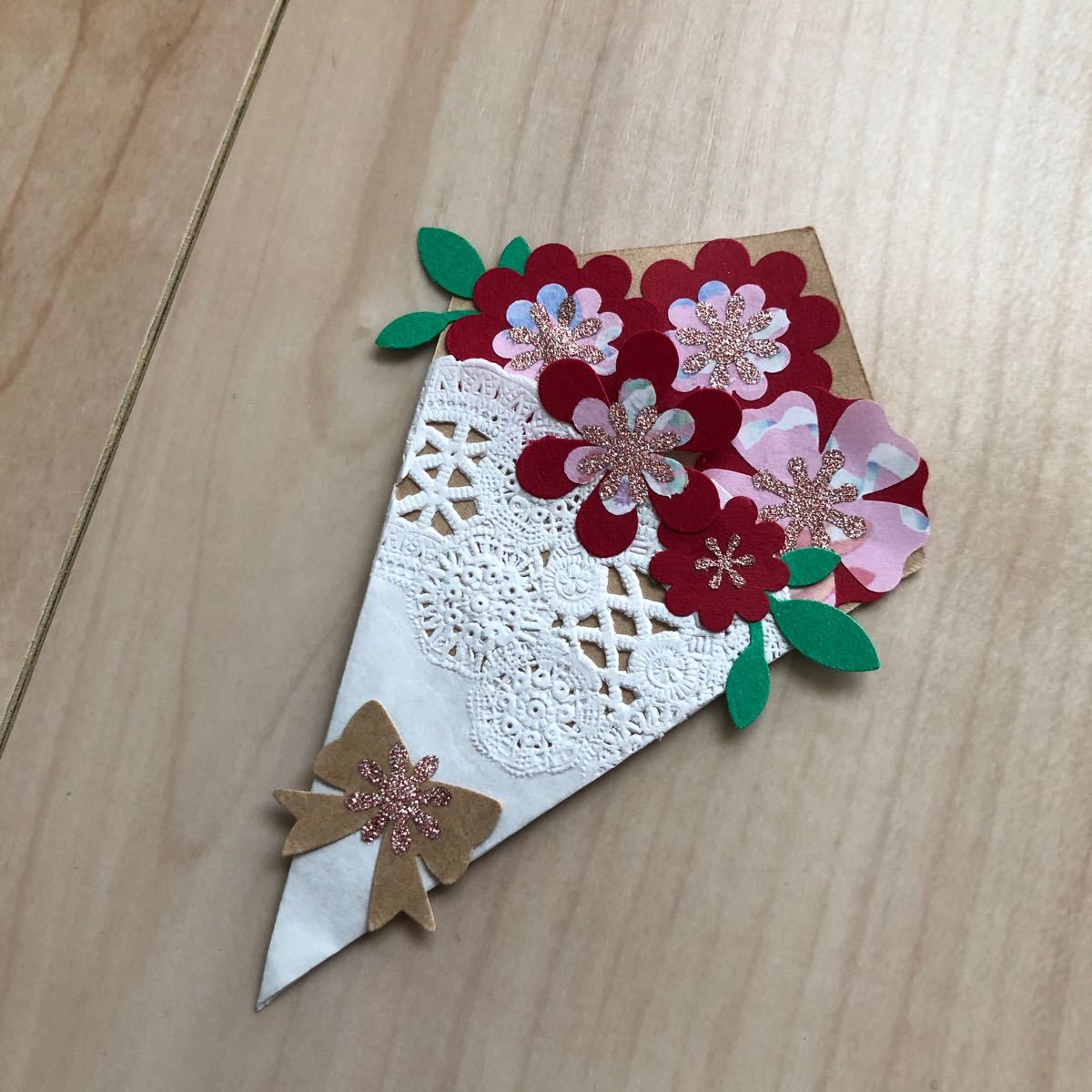 Paypayフリマ クラフトパンチ アレンジ 花束 メッセージカード コメントカード 2個セット Paypayフリマ クラフトパンチ アレンジ 花束 メッセージカード コメントカード 2個セット