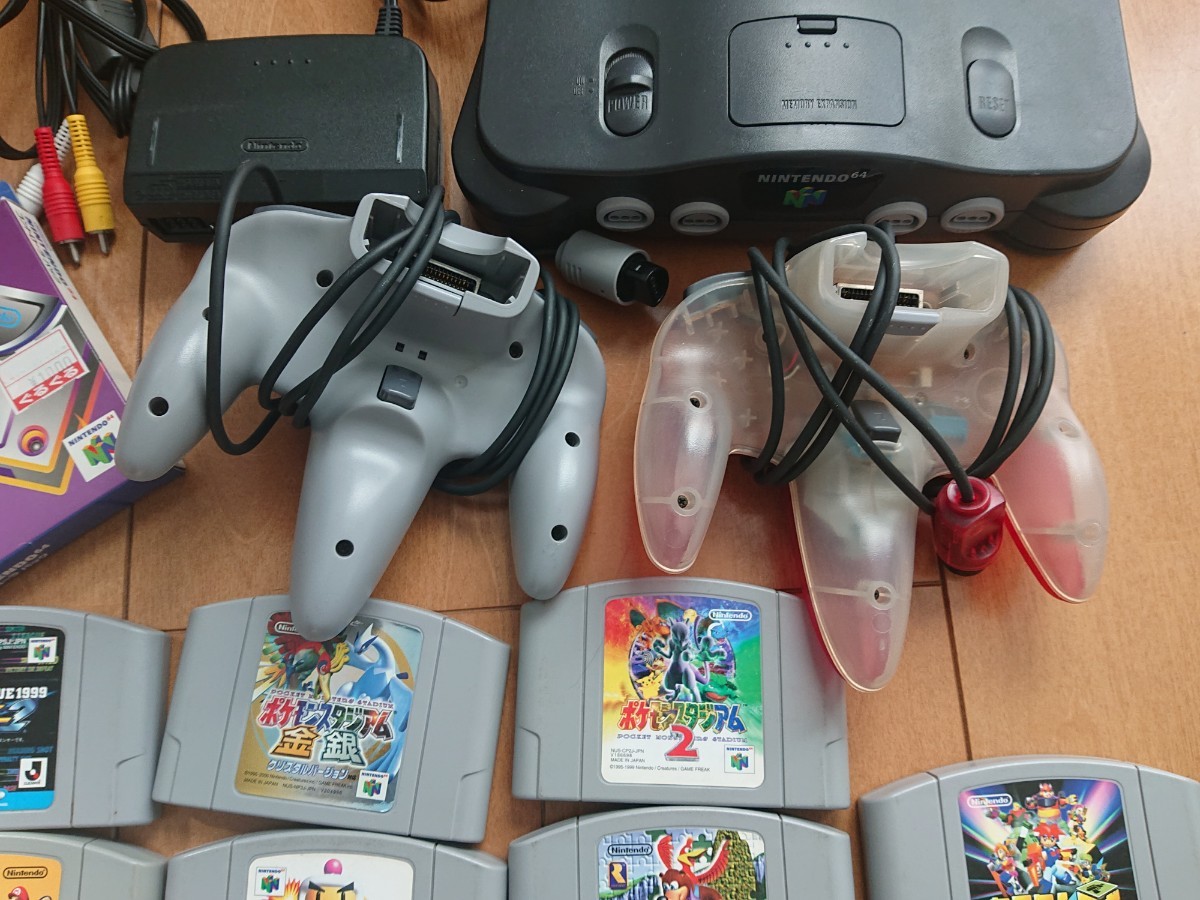 NINTENDO64 マリオテニス他９個ソフトセット 