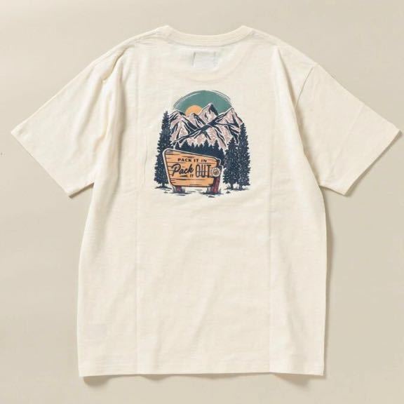 UNITED BY BLUE: SHIPS 別注 PACK IT IN PARK Tシャツ_画像2