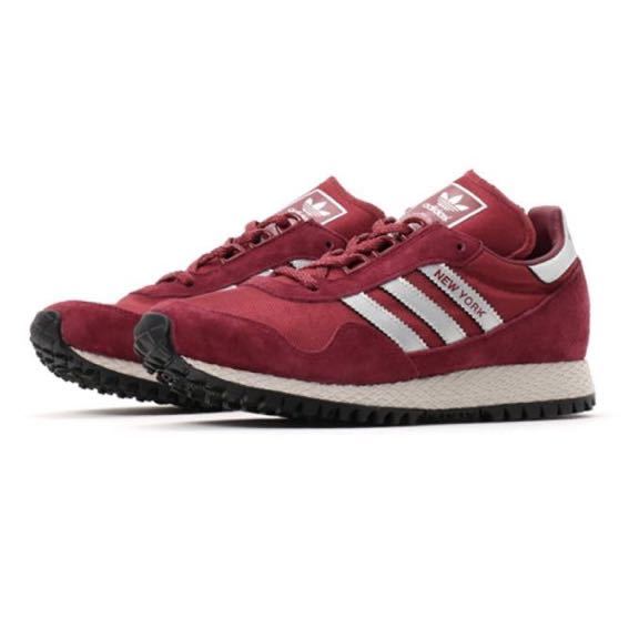 ADIDAS アディダス NY ＮＹ BB1189 BURG/SLV/RED スニーカー_画像1