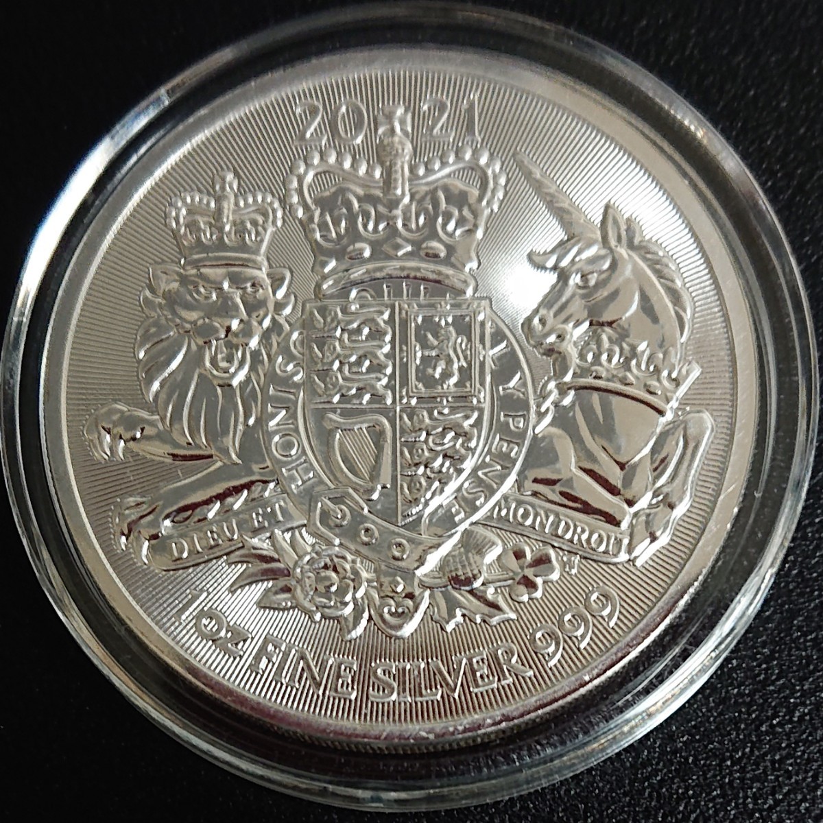 純銀 イギリス 王室紋章 1オンス 銀貨 2021年 コインケース付き｜Yahoo 