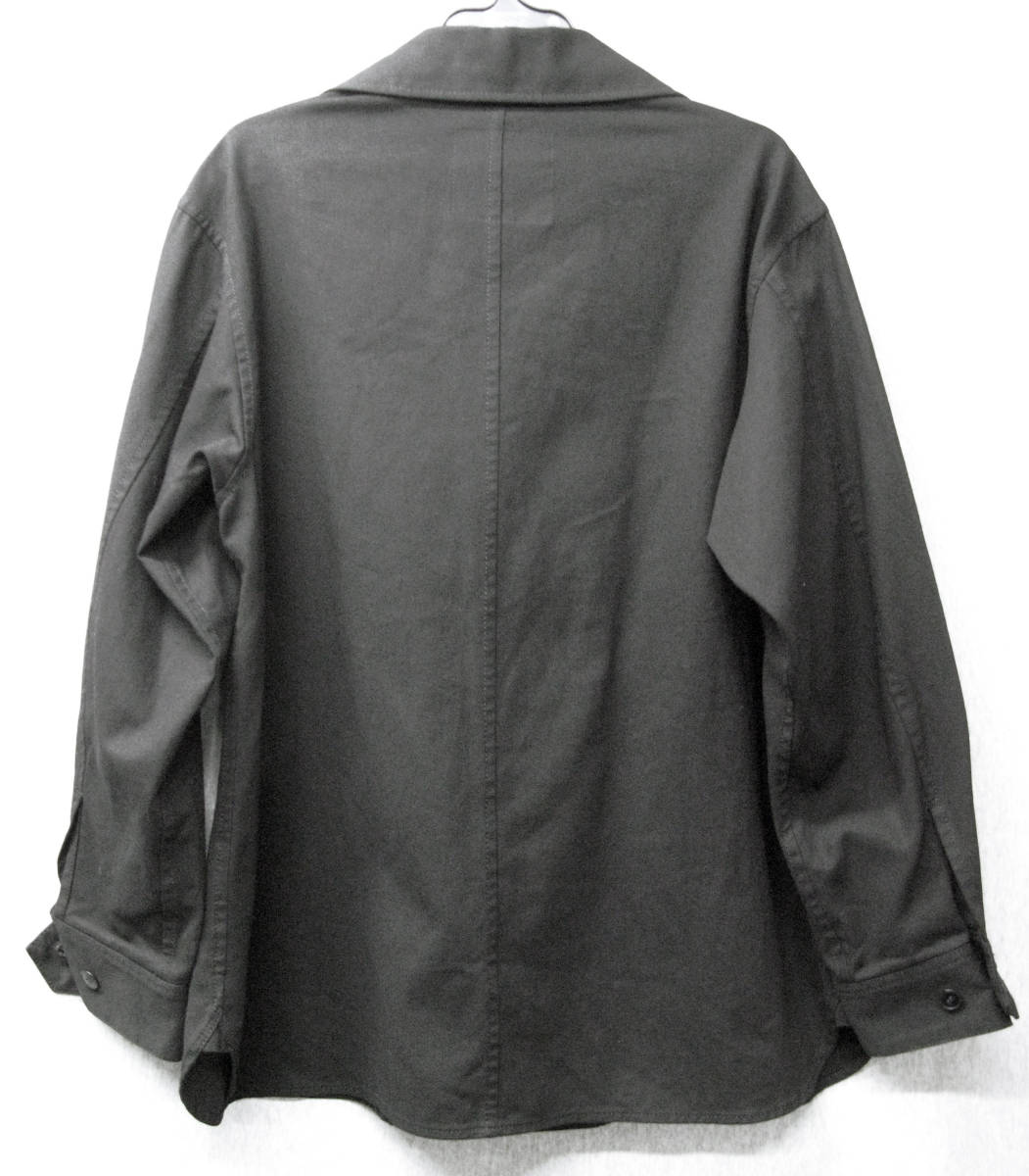 ワイズ ヨウジヤマモト：レディース 肩章付き ジャケット 2 （ ブルゾン シャツ Y's Yohji Yamamoto Femme Cotton Jacket 2_画像2