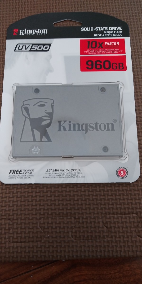 Kingston SSD　960GB 未開封品