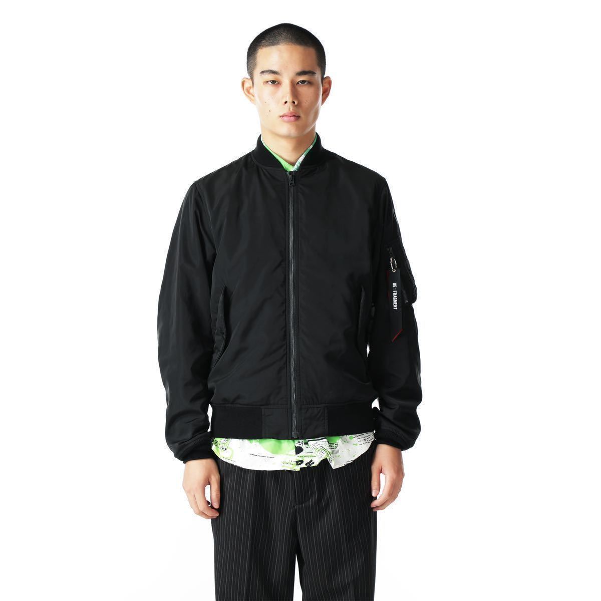 【新品タグ付き】 21SS 新品 uniform experiment UE ユニフォームエクスペリメント SOPH ソフ ASGER JORN ALPHA MA 1 ジャケット ブルゾン_画像4