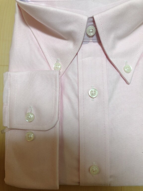 カラーシャツ ◎桜色、これからの季節におすすめ◎ ピンク色 8L 【TM-43】_画像4