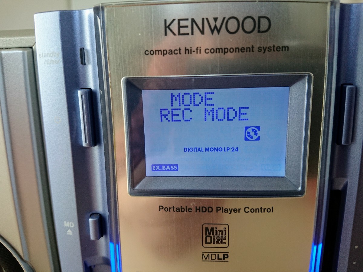 Paypayフリマ スマホ パソコンからyoutubeの楽曲をmd録音可能kenwoodミニコンポ Es A5md Cd Md Fm 動作品