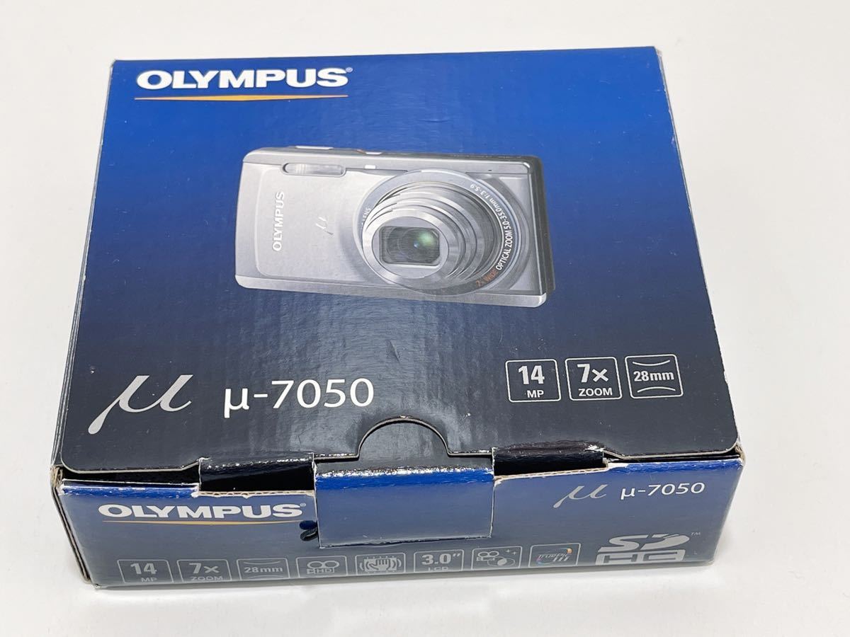 Z242 ★ OLYMPUS デジタルカメラ μ-7050 光学7倍ズーム ハイビジョンムービー 1450万画素 訳あり_画像7