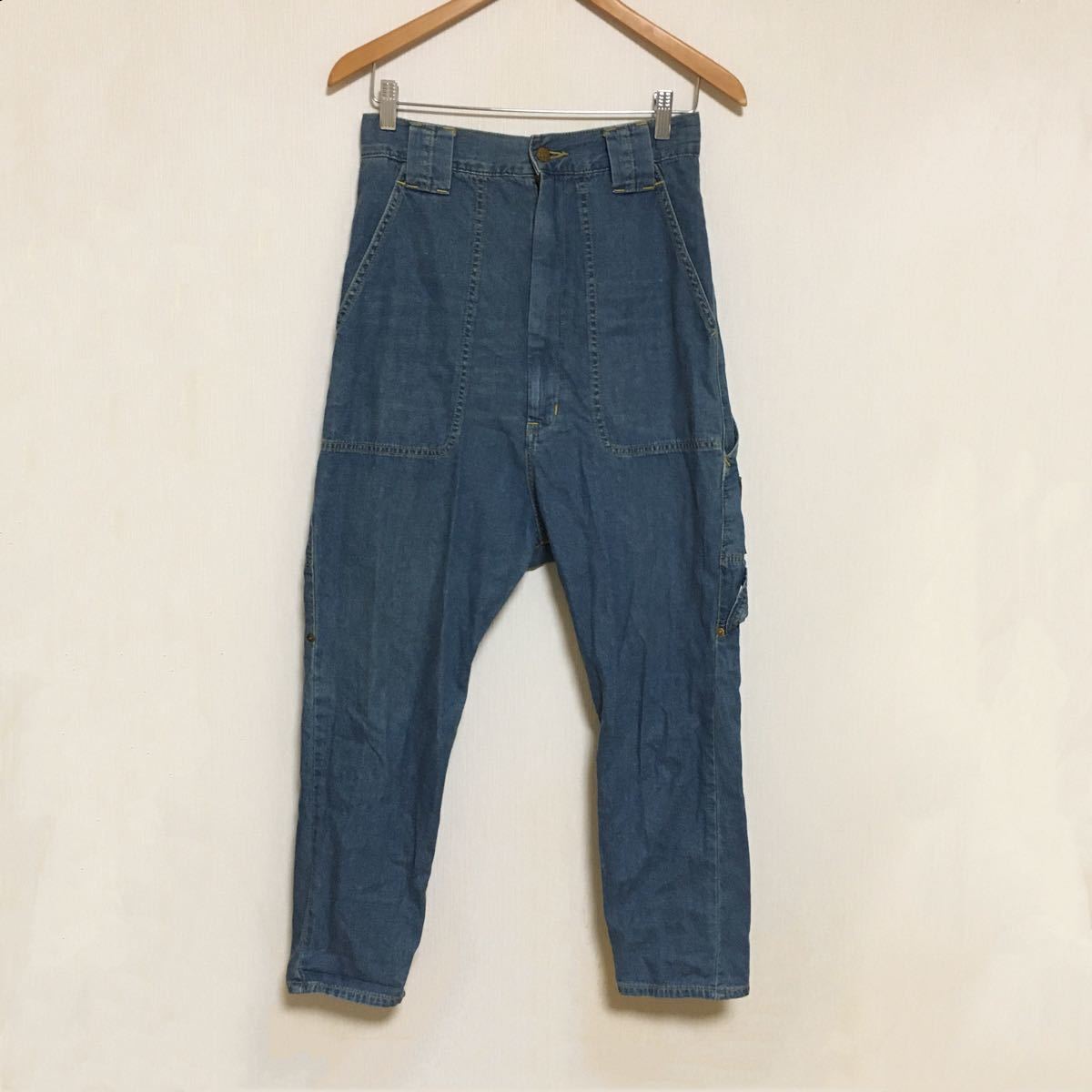 値下げ メルシーボークー × lee サルエルパンツ/デザインパンツ 値下げ メルシーボークー × lee サルエルパンツ/デザインパンツ